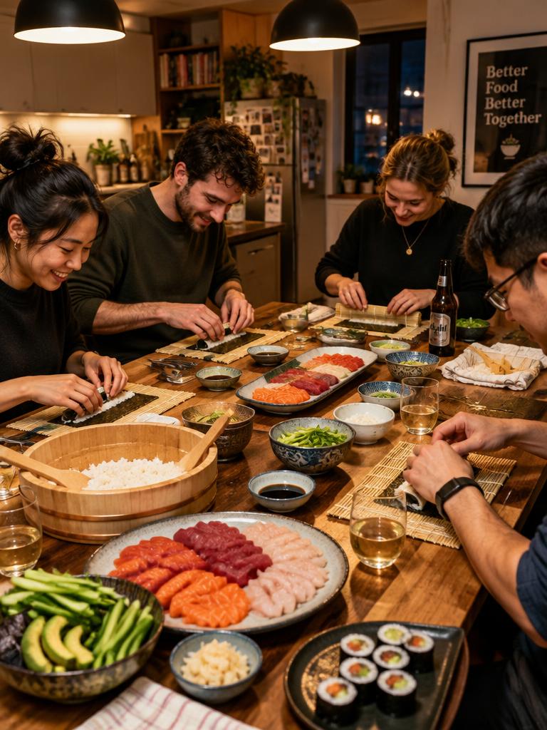 Sushi Night: Roll Your Own